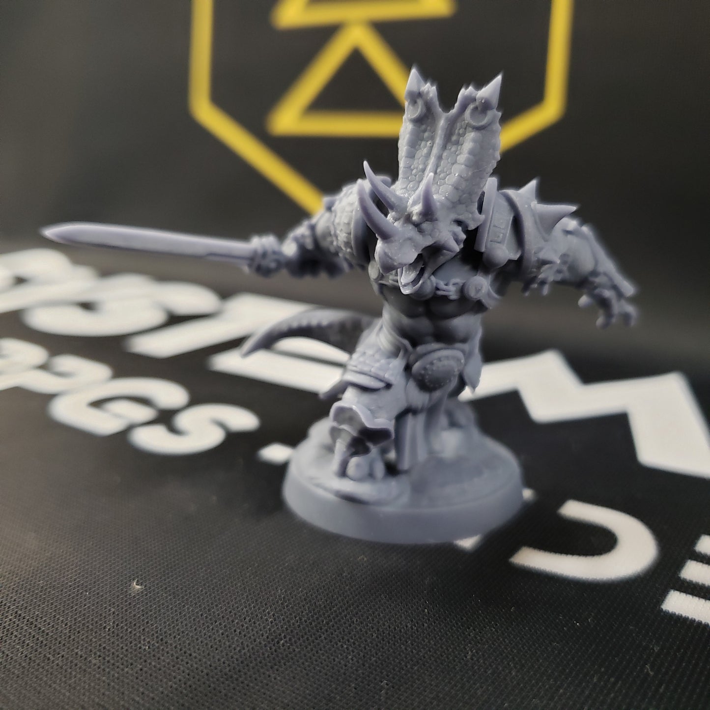 Acolytes with Swords (Triceratops Dinosaur Warriors)