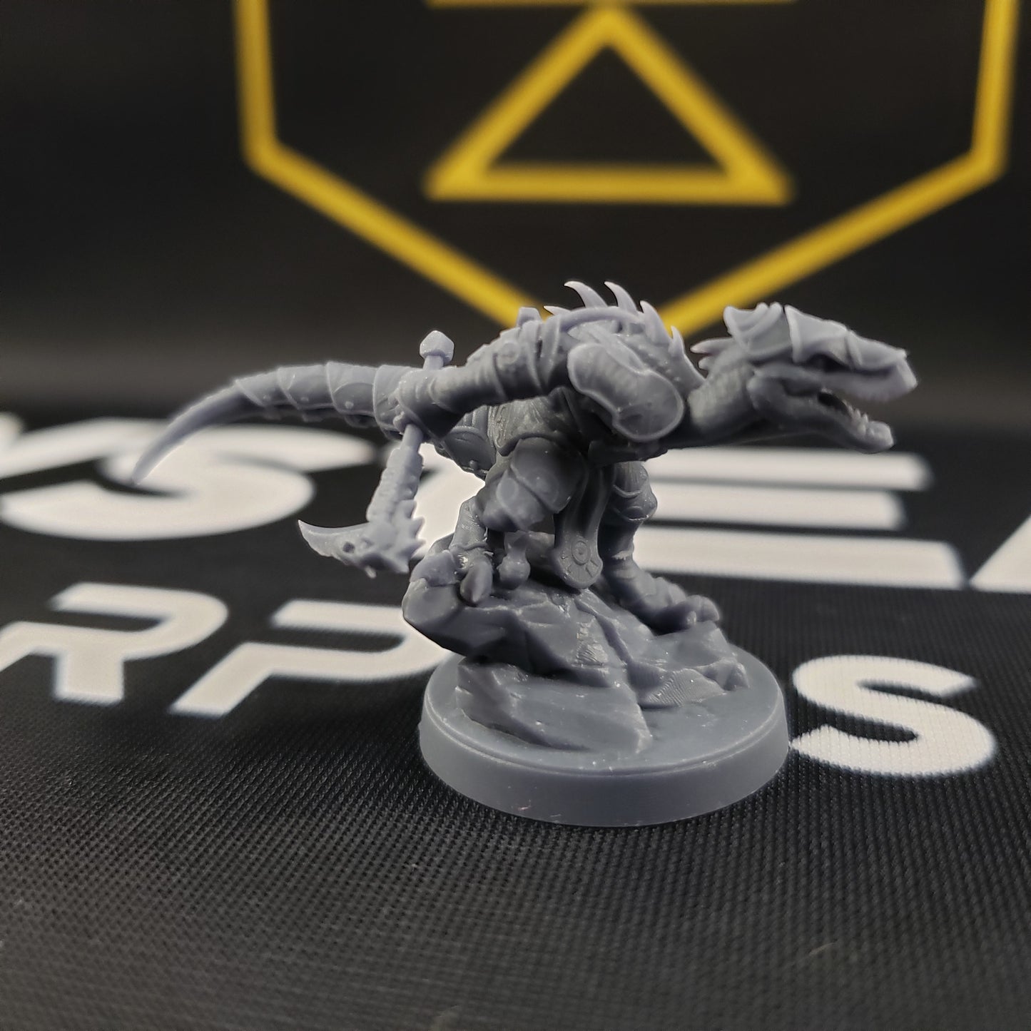 Hunters with Dual Kamas (Velociraptor Dinosaur Warriors)