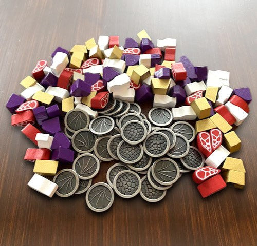 Wyrmspan: Upgrade Pack (Metal Coins & Wooden Resources)