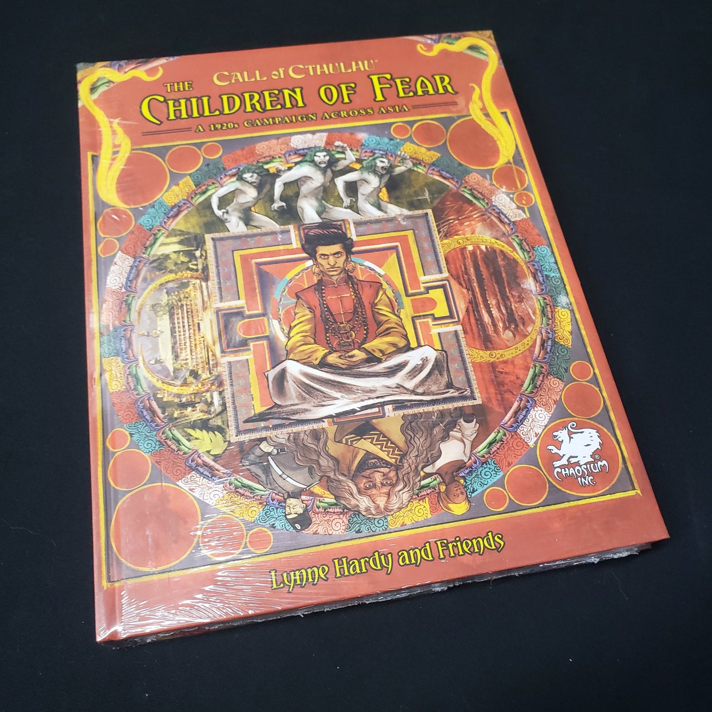 Image shows the front cover of the Children of Fear book for the roleplaying game Call of Cthulhu: Seventh Edition