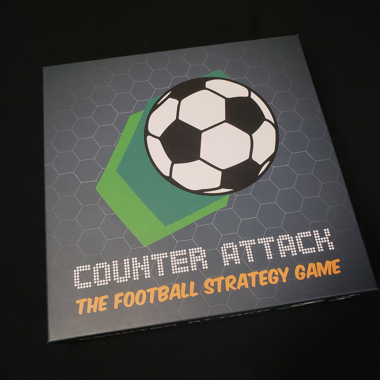 Image shows the front cover of the box of the Counter Attack board game