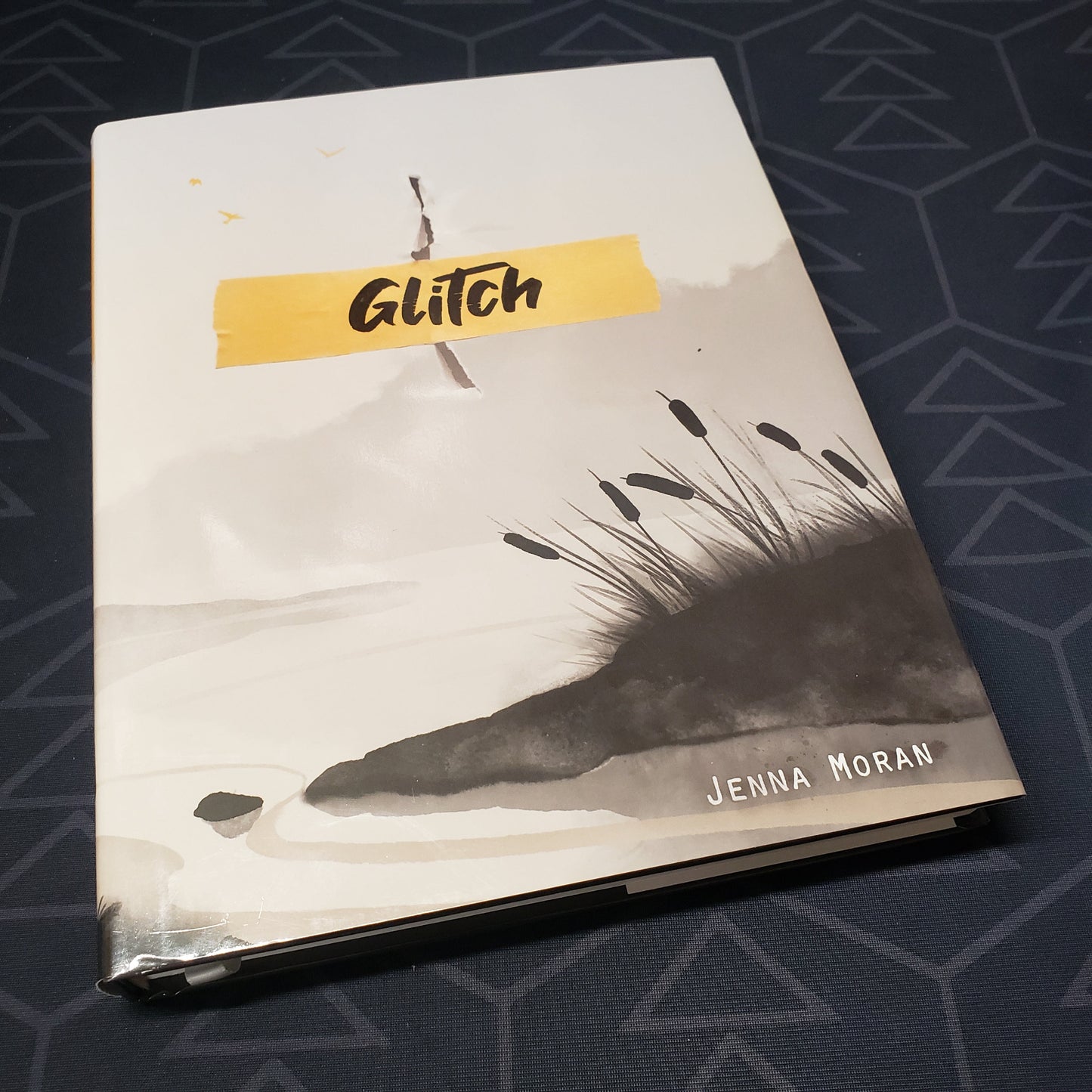 Image shows the front cover of the Glitch roleplaying game book