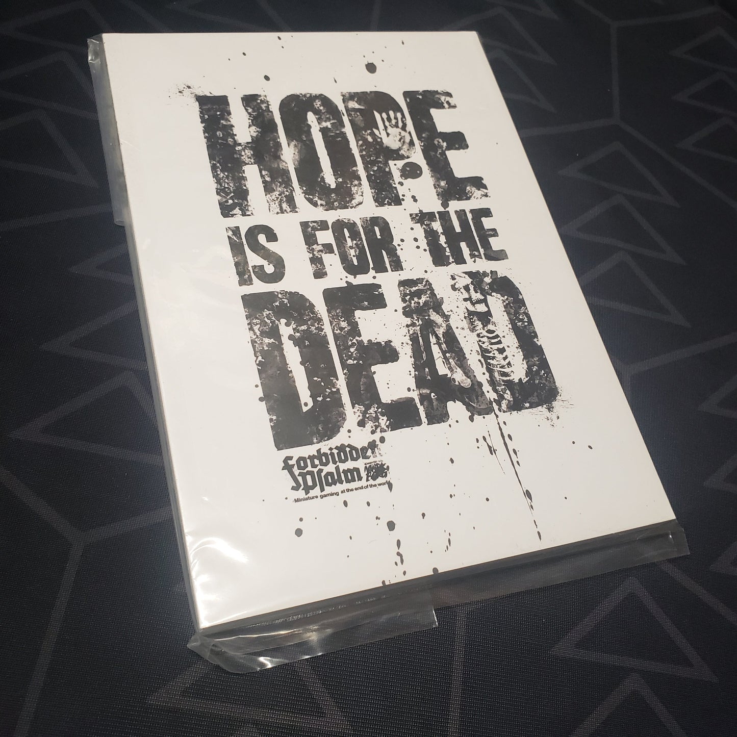Image shows the front cover of the Hope is for the Dead wargaming book