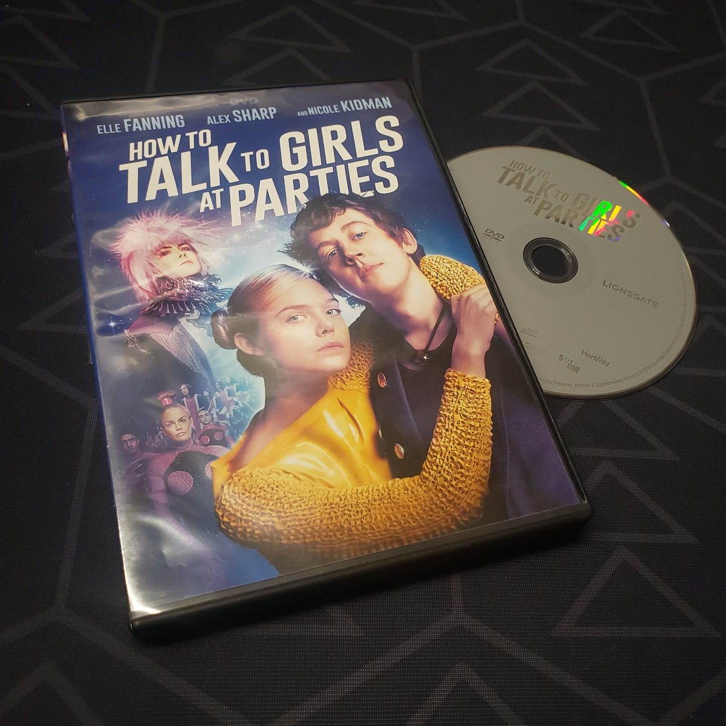 Image shows the case & disc for the movie How to Talk to Girls at Parties on DVD