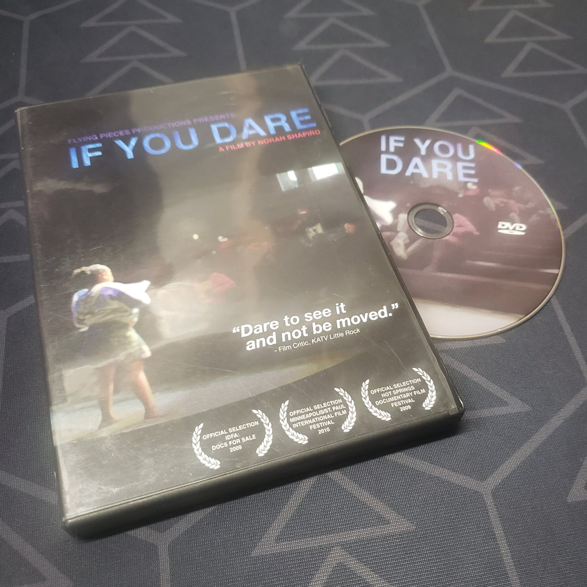 Image shows the case & disc for the movie If You Dare on DVD