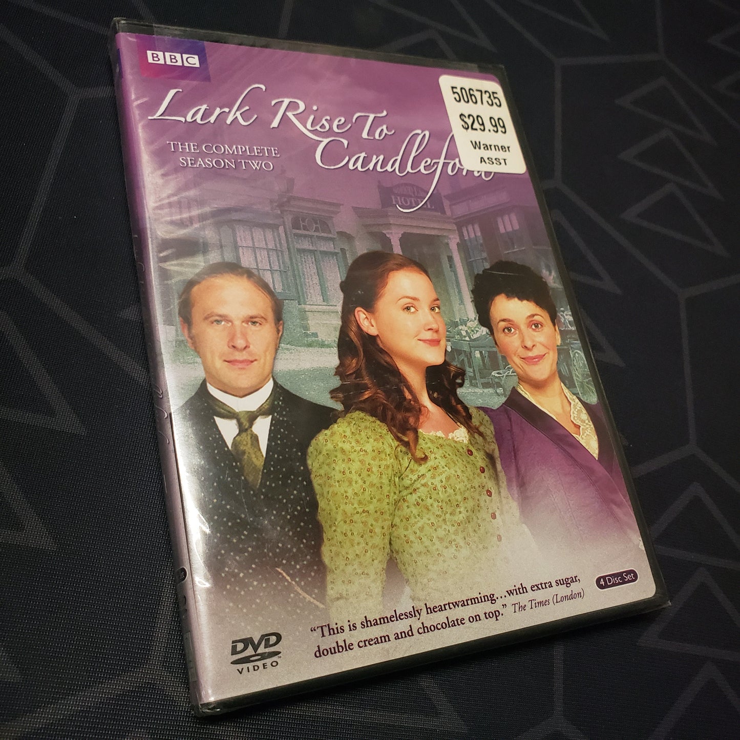 Image shows the front of the case for the second season of Lark Rise to Candleford on DVD