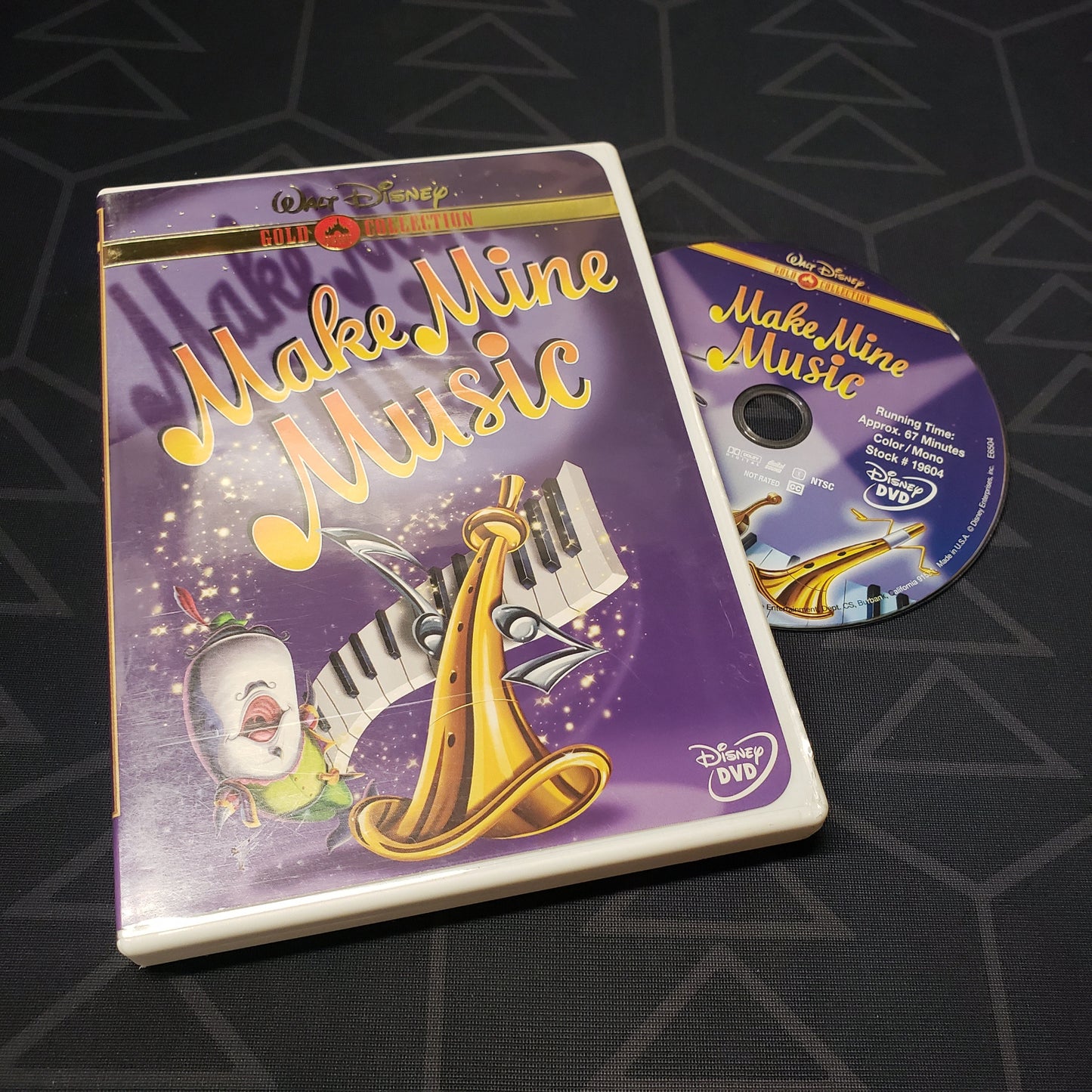 Image shows the case & disc for the movie Make Mine Music on DVD