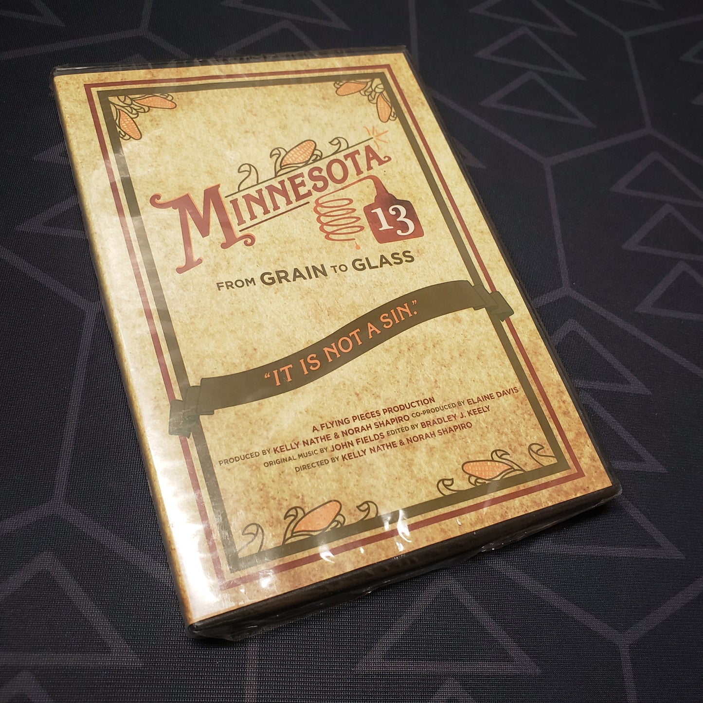 Image shows the front of the case for the movie Minnesota 13: From Grain to Glass on DVD