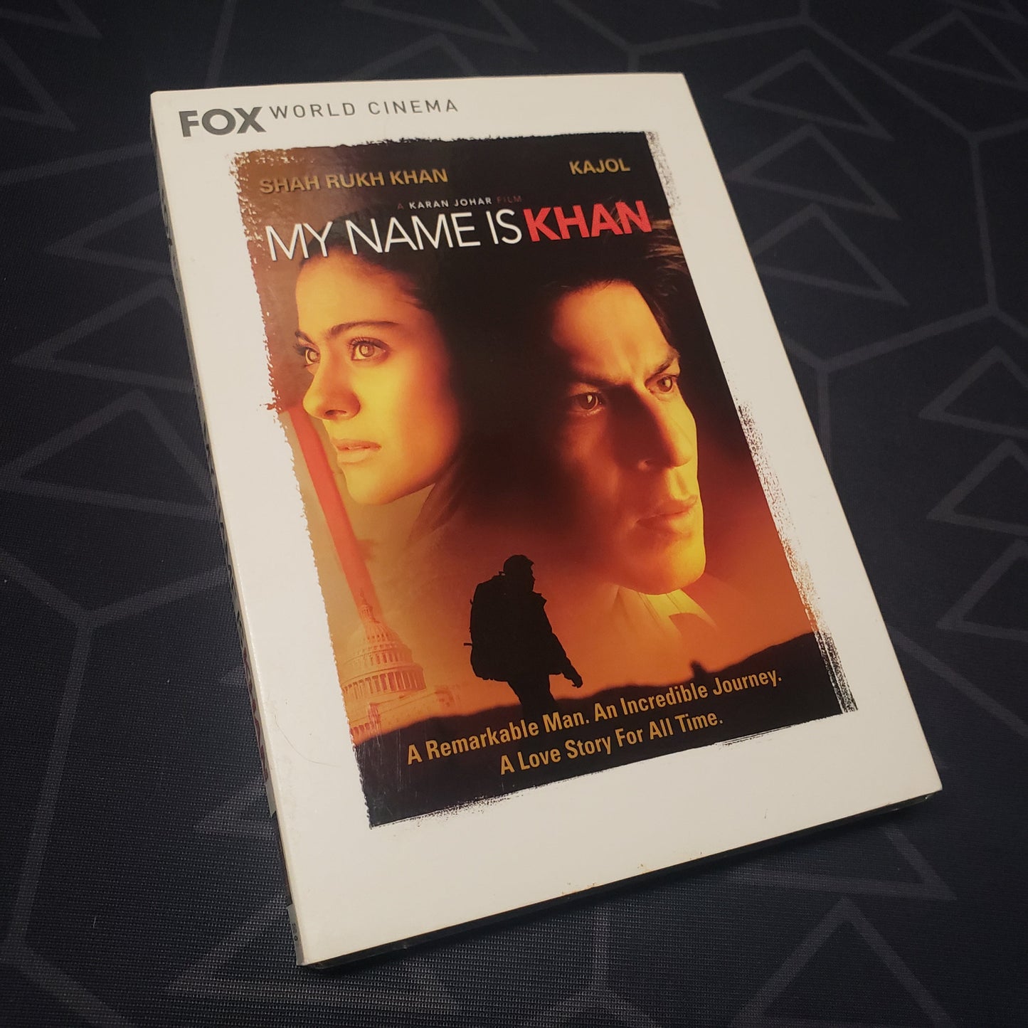 Image shows the front of the case for the movie My Name Is Khan on DVD