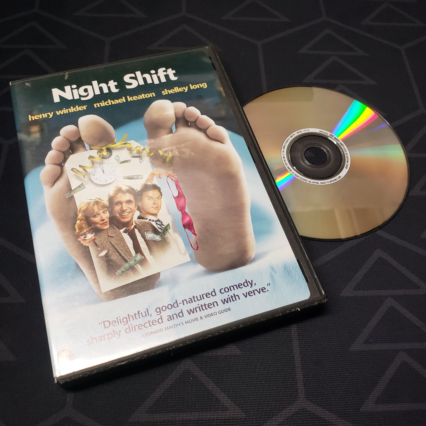 Image shows the case & disc for the movie Night Shift on DVD