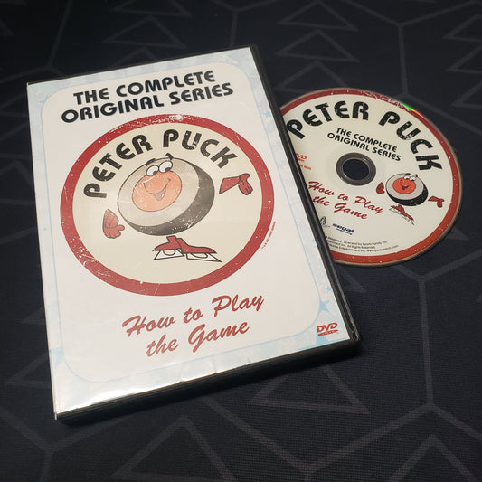 Image shows the case & disc for the Complete Original Series set for the tv show Peter Puck: How to Play the Game on DVD