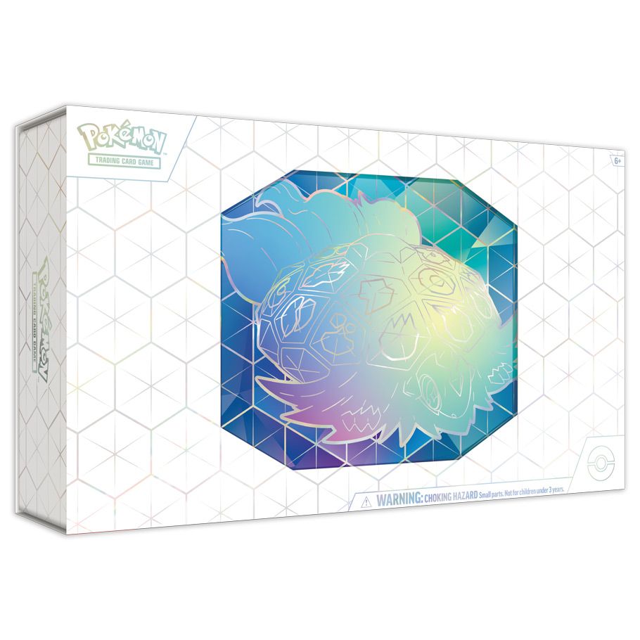 Image shows the front cover of the box of the Terapagos ex Ultra-Premium Collection for the Pokemon trading card game