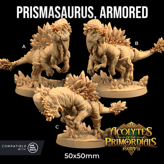 Image shows 3D renders for three different sculpt options for a crystalline pachycephalosaurus gaming miniature