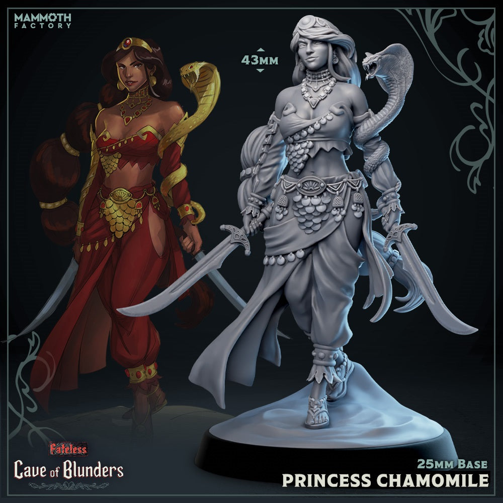 Image shows a 3D render of a human assassin gaming miniature.