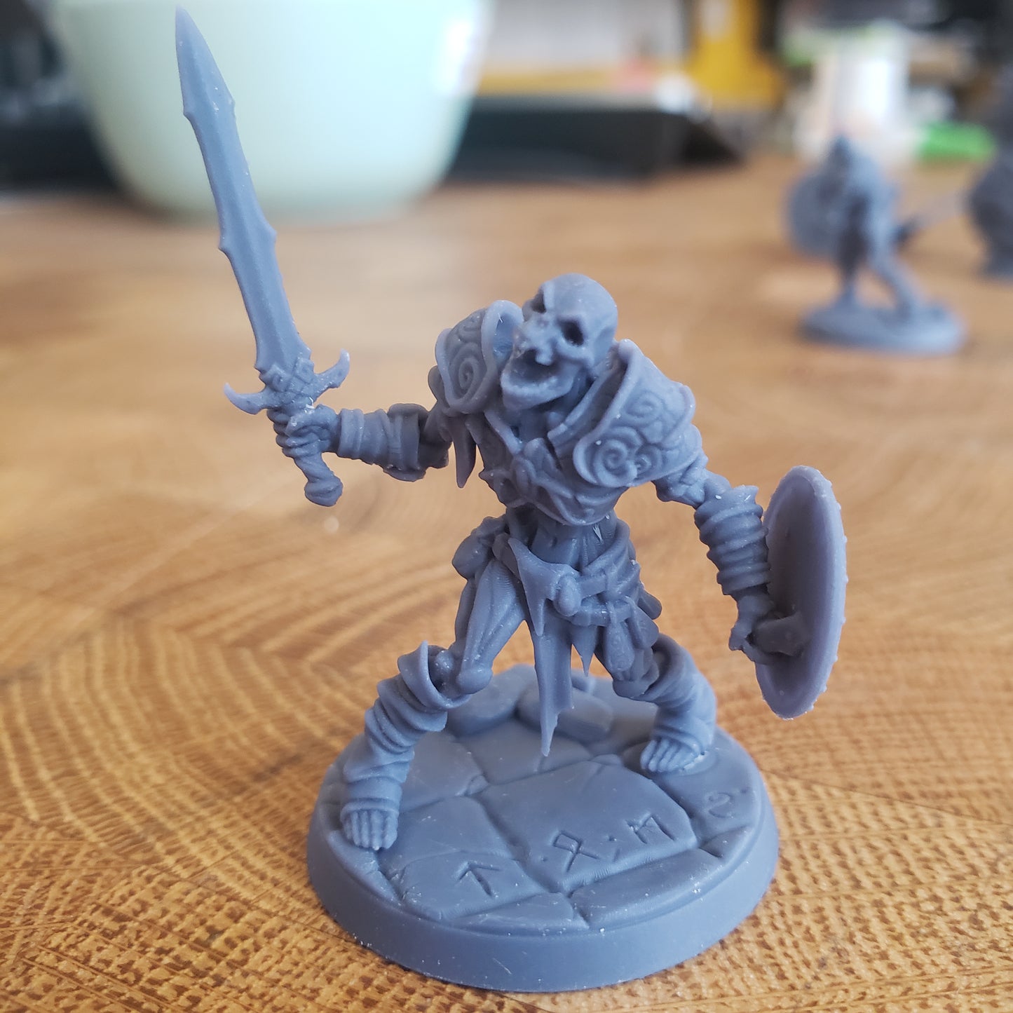 Skutagaard Draugr Skeleton Warrior: Base Sculpt A