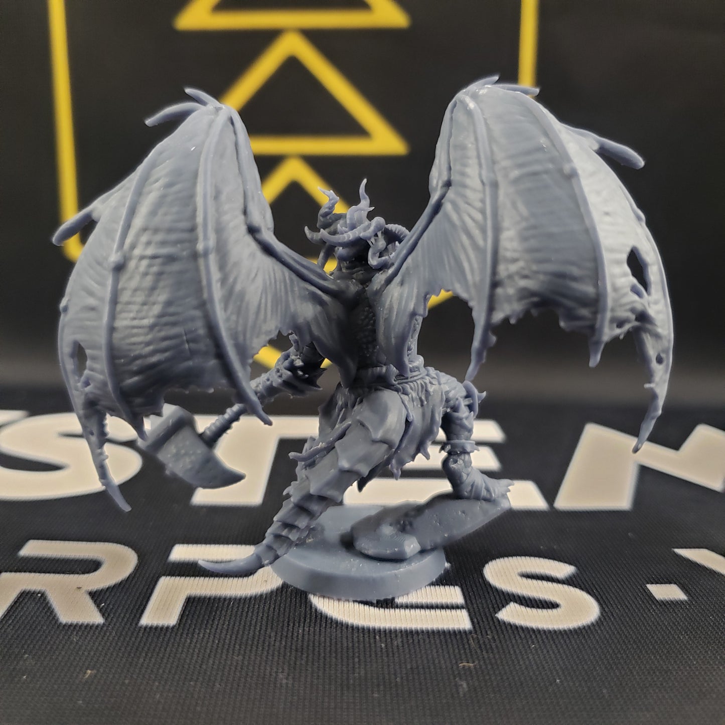 Vrakkian Ritescarred: Sculpt 3 (Male Winged Dragonborn Barbarian)