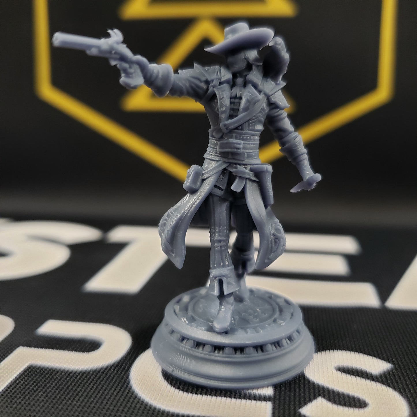 Arkham Ravenswood, Hunter of the Defiled (Male Revenant Human Gunslinger)