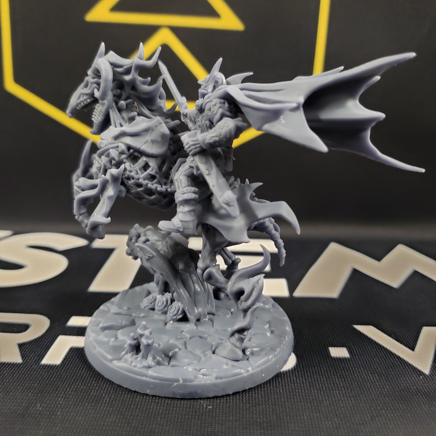 Azekiel the Nightmare (Demonic Horse, Wild or With Rider)