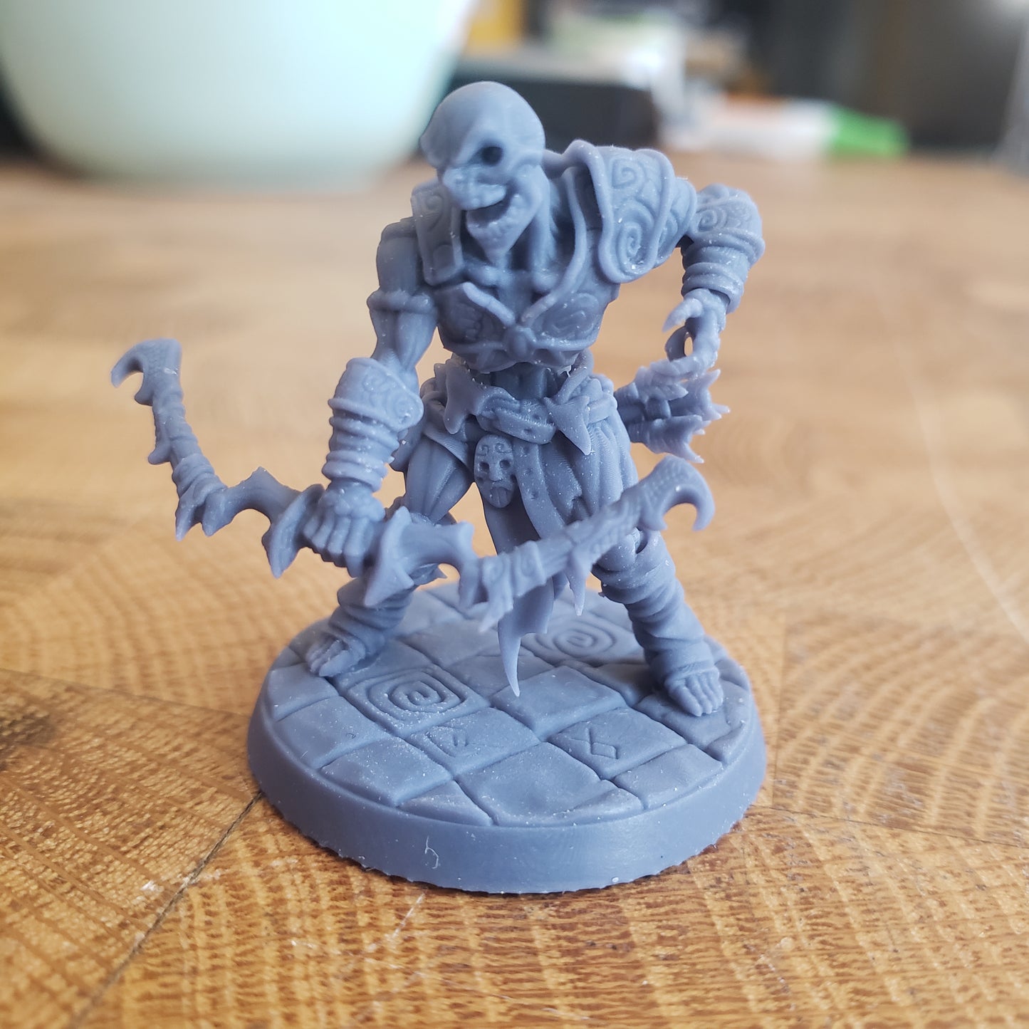 Skutagaard Draugr Skeleton Warrior: Base Sculpt F