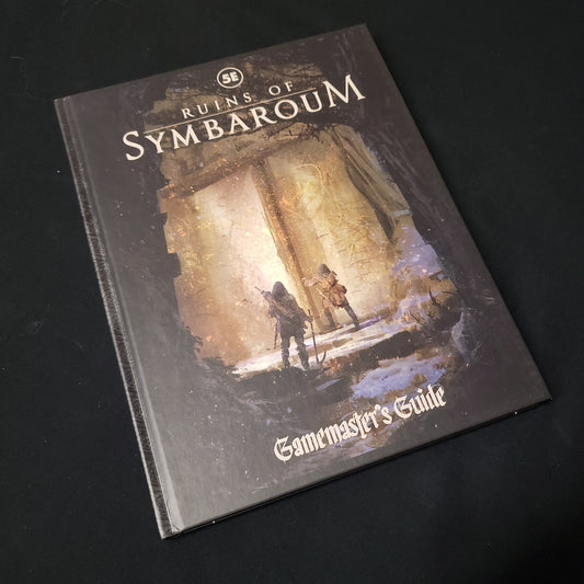 Image shows the front cover of the Gamemaster's Guide book for the Ruins of Symbaroum roleplaying game
