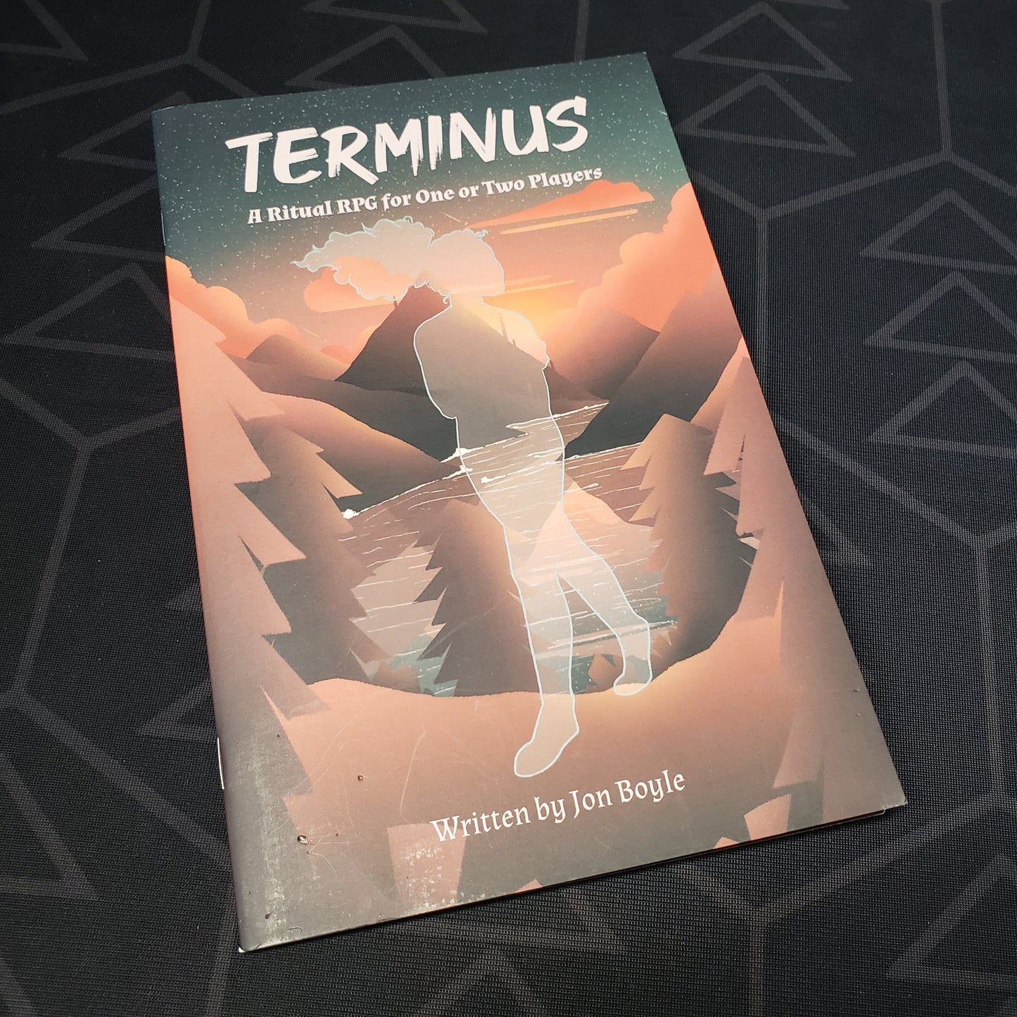Image shows the front cover of the Terminus roleplaying game book