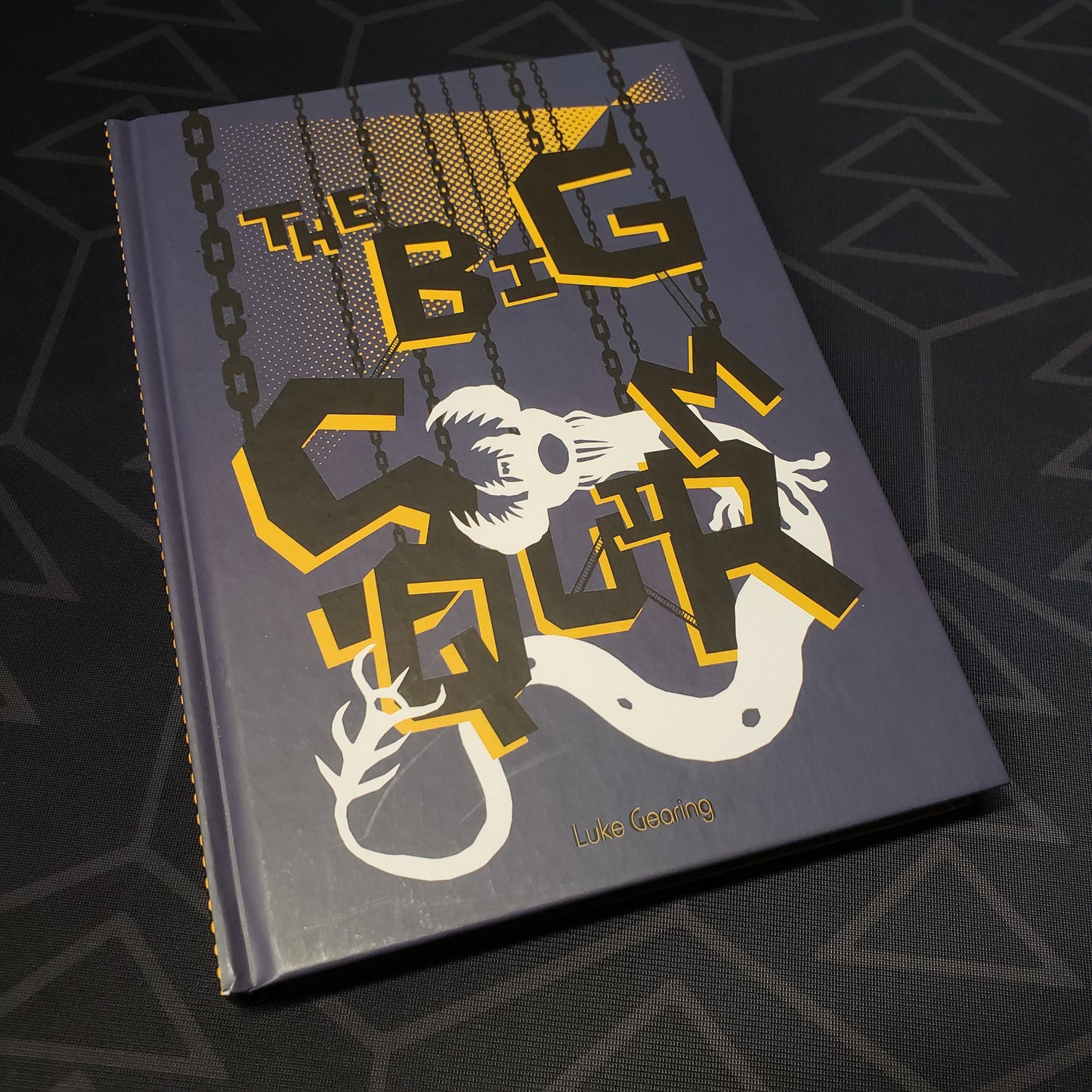 Image shows the front cover of the Big Squirm roleplaying game book