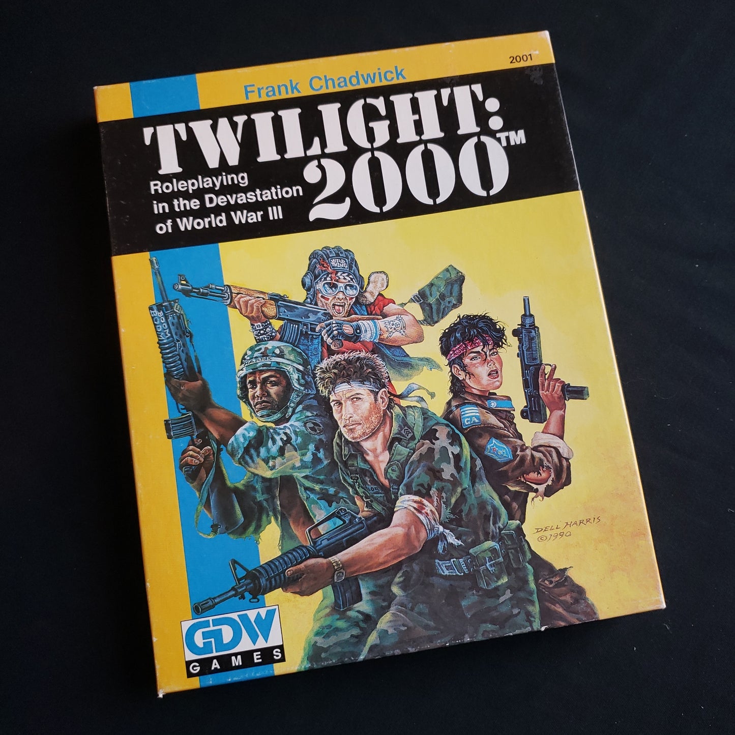 Image shows the front cover of the deluxe second edition box set for the Twilight: 2000 roleplaying game