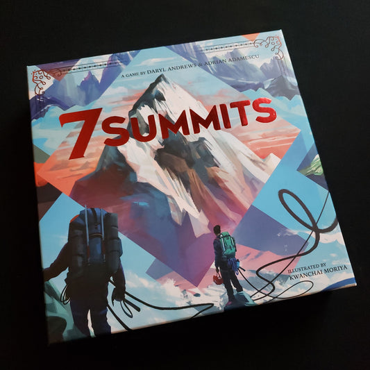 7 Summits board game - front box cover
