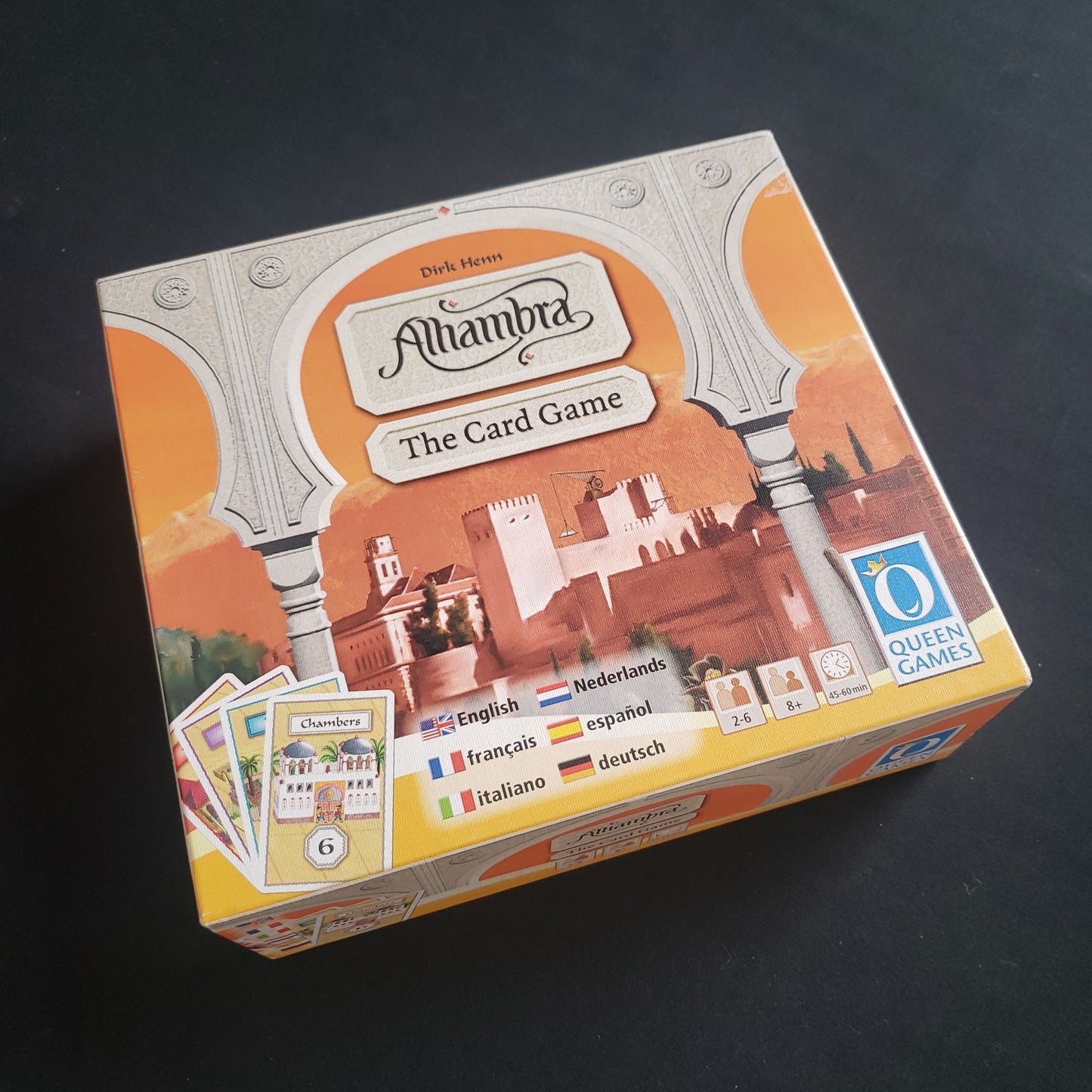 Alhambra: The Card Game - front cover of box