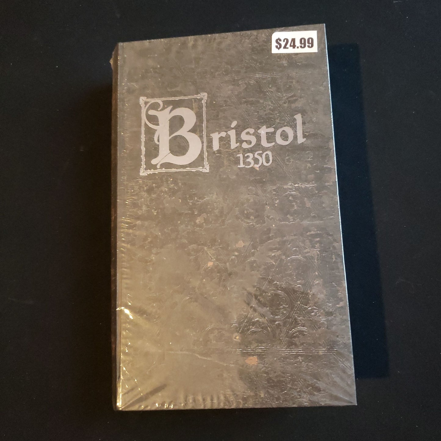 Image shows the front cover of the box of the Bristol 1350 board game