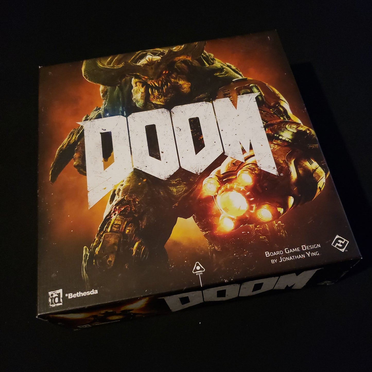 Doom the board game (second edition) - front cover of box
