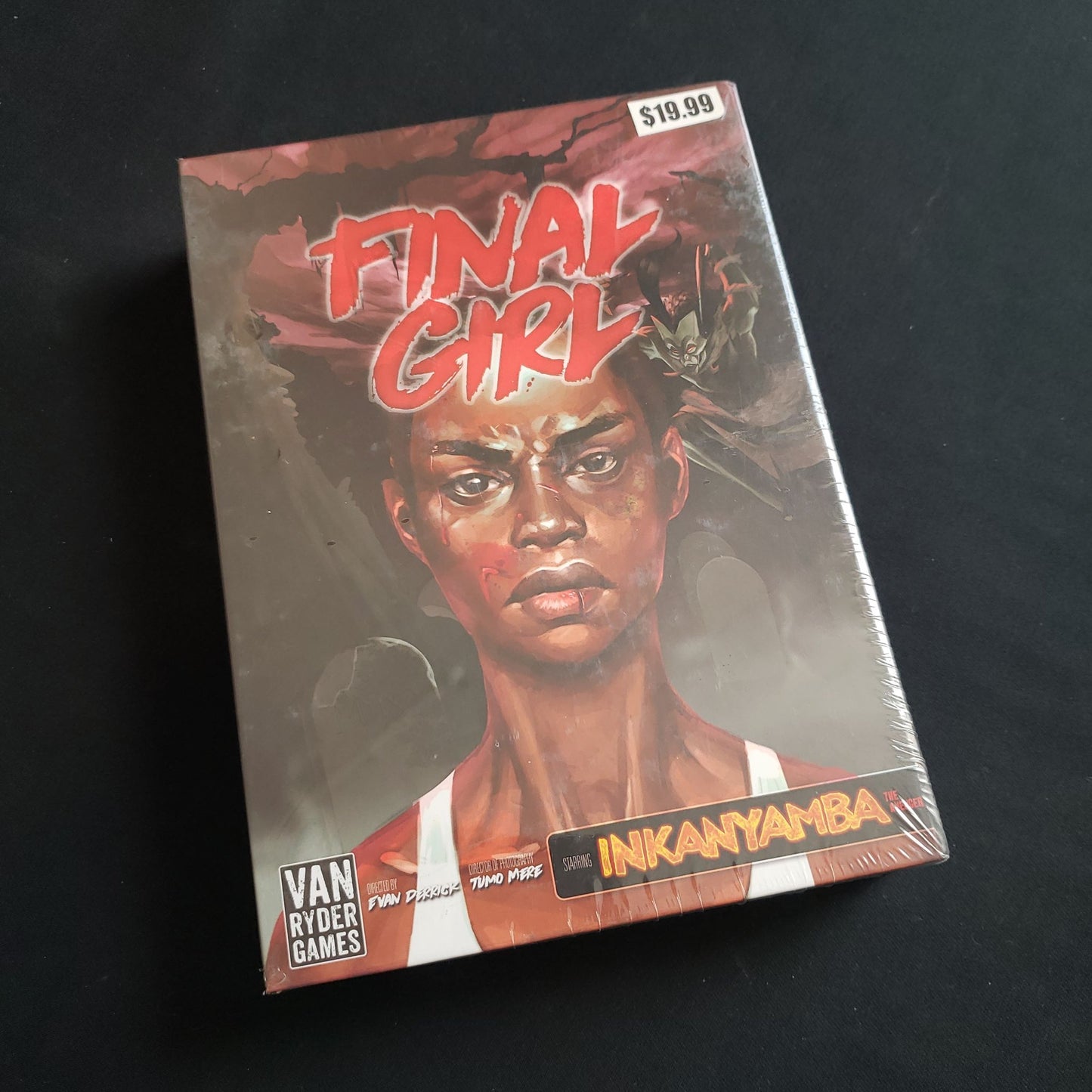 Final Girl board game Slaughter In The Groves expansion - front cover of box