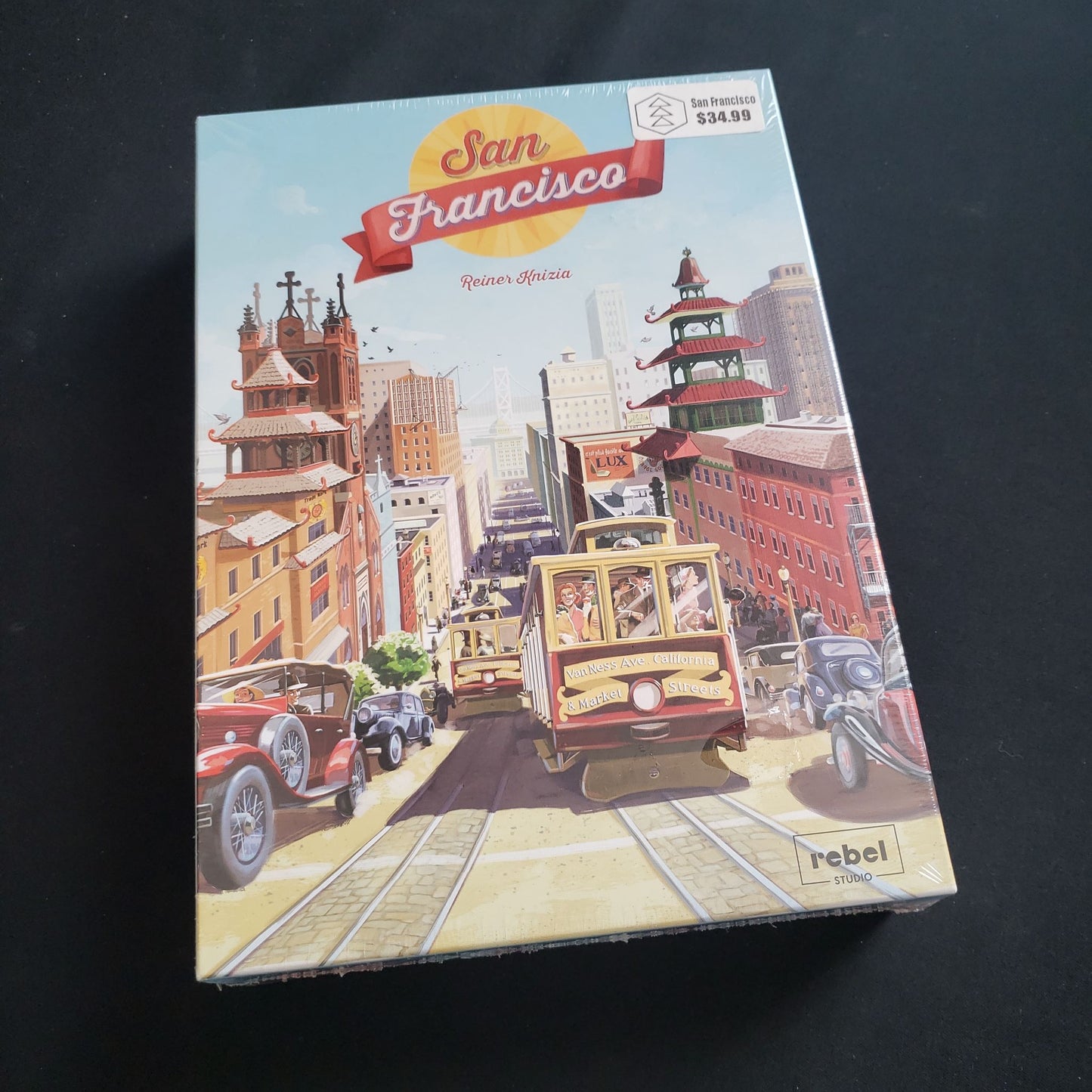 San Francisco board game - front cover of box
