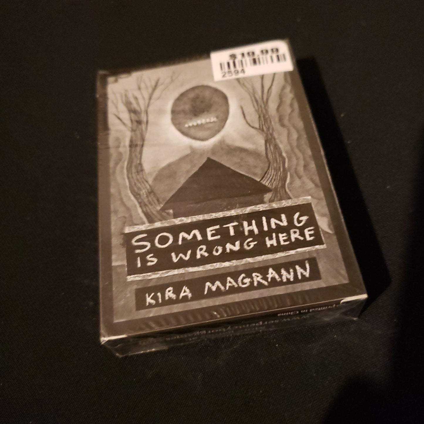 Something is Wrong Here RPG - front cover of card box