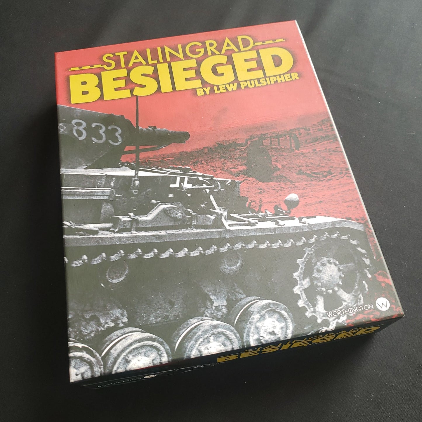 Stalingrad Besieged board game - front cover of box