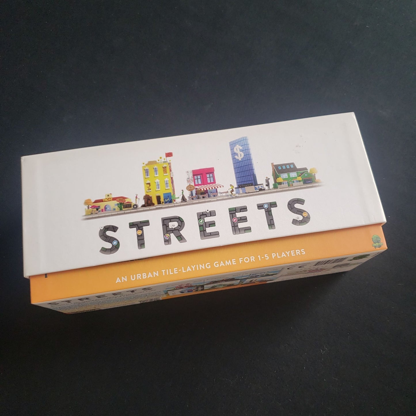 Streets board game - front cover of box