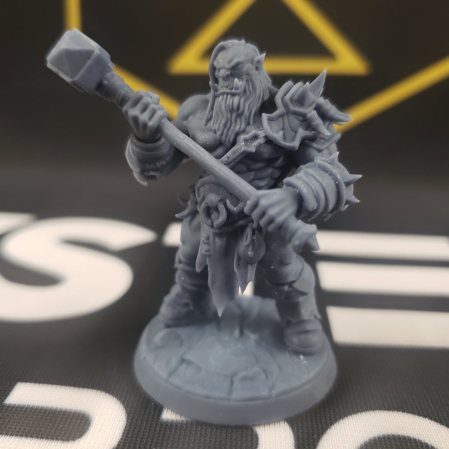 Blackcrag Mountain Orc - Sculpt Option F (Male Orc Barbarian)