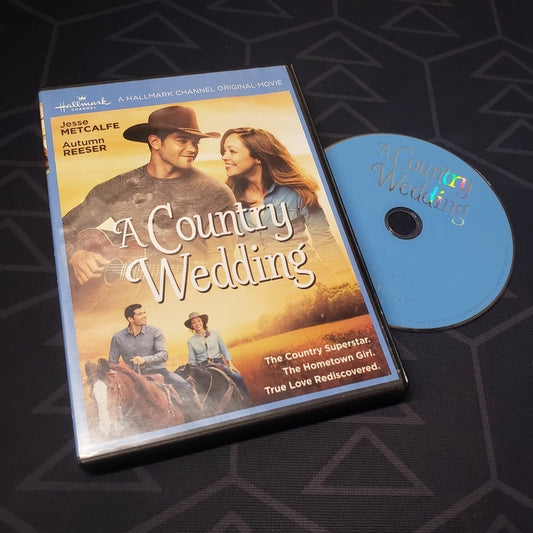 Image shows the case & disc for the movie A Country Wedding on DVD