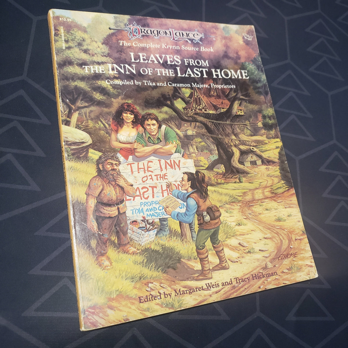 Image shows the front cover of the Leaves from the Inn of the Last Home book for the roleplaying game Advanced Dungeons & Dragons 1E