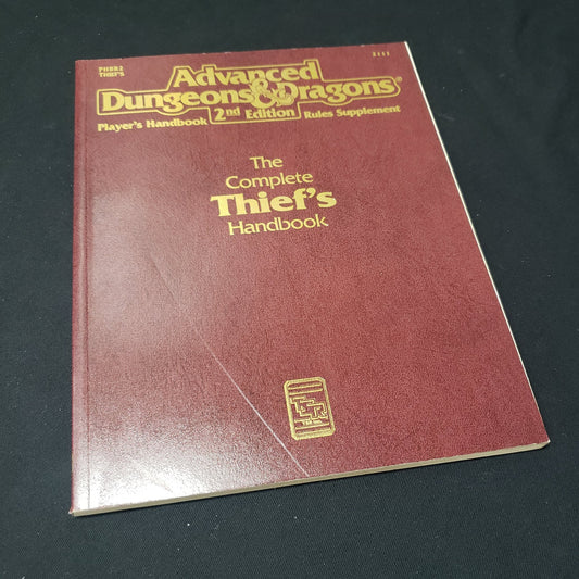 Image shows the front cover of the Complete Thief's Handbook for the roleplaying game Advanced Dungeons & Dragons: Second Edition