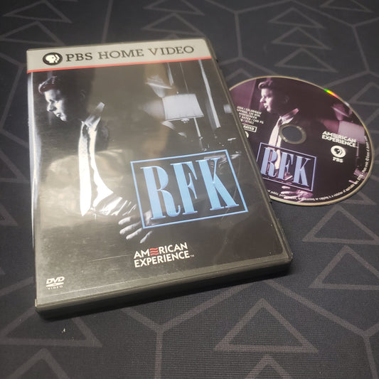 Image shows the case & disc for the RFK episode of the TV series American Experience on DVD