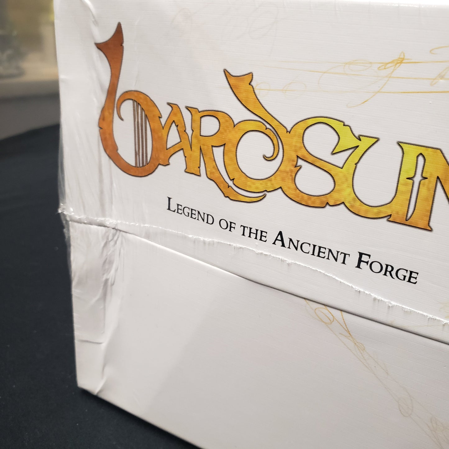 Image shows some damage on the side of the box for the Bardsung board game
