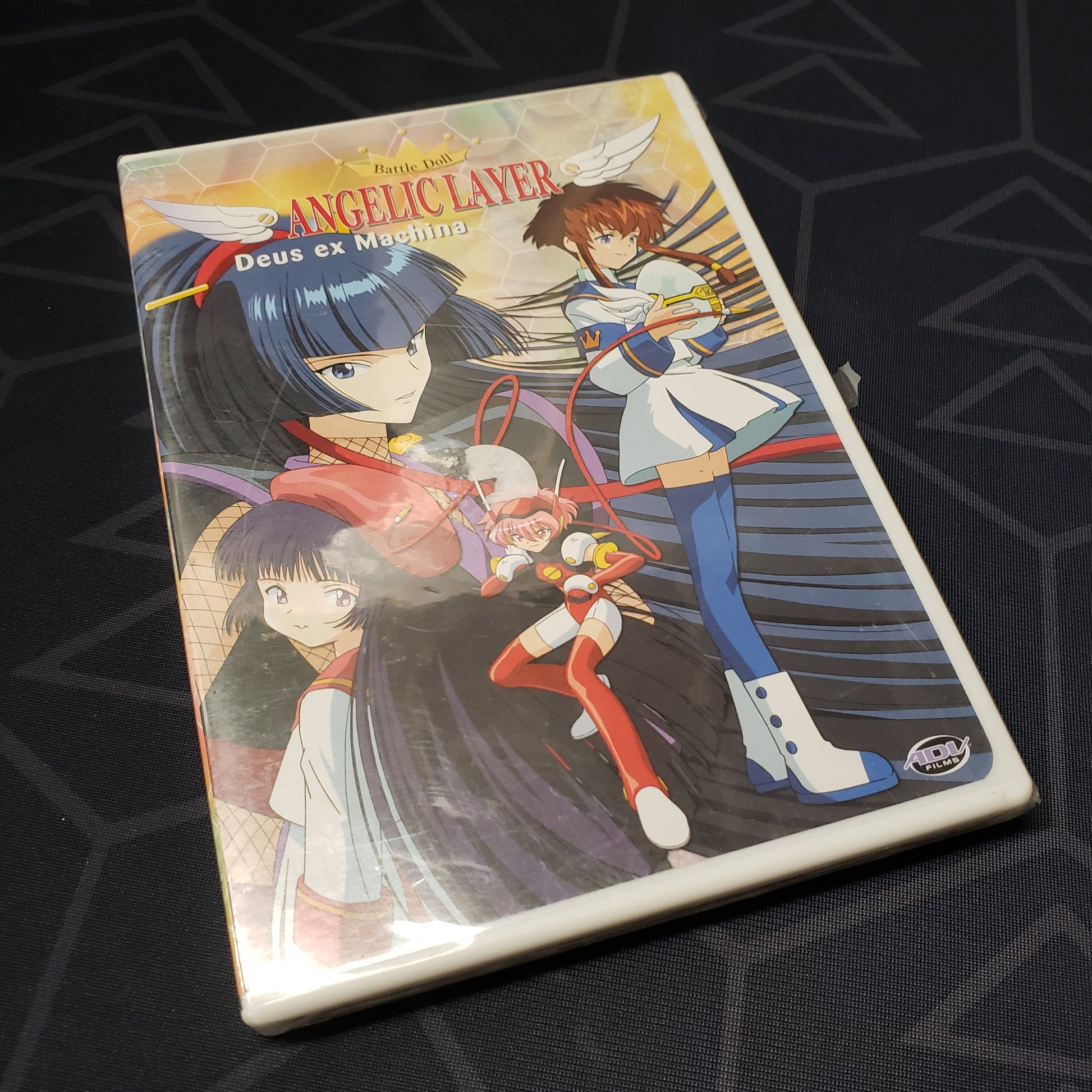 Image shows the front of the case of Battle Doll Angelic Layer: Vol. 5 - Deus Ex Machina on DVD