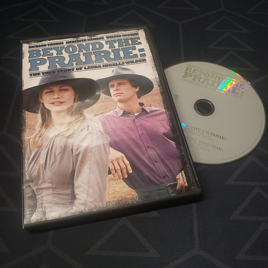 Image shows the case & disc for the movie Beyond the Prairie: The True Story of Laura Ingalls Wilder on DVD