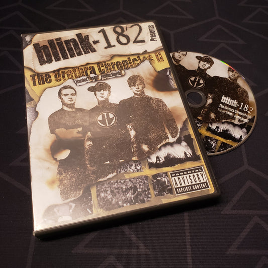 Image shows the case & disc for the movie Blink 182: The Urethra Chronicles II on DVD