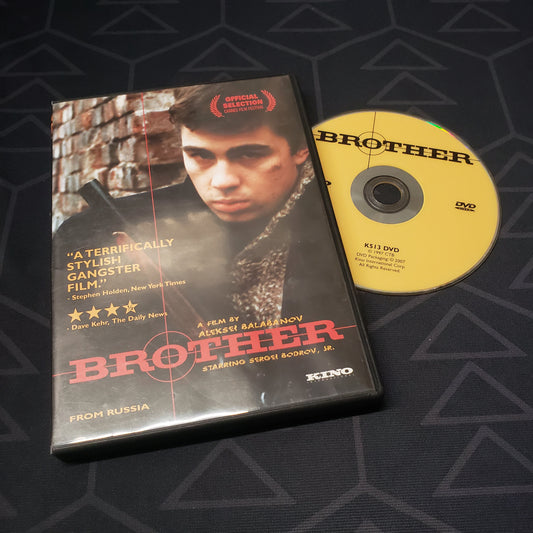 Image shows the case & disc for the movie Brother on DVD