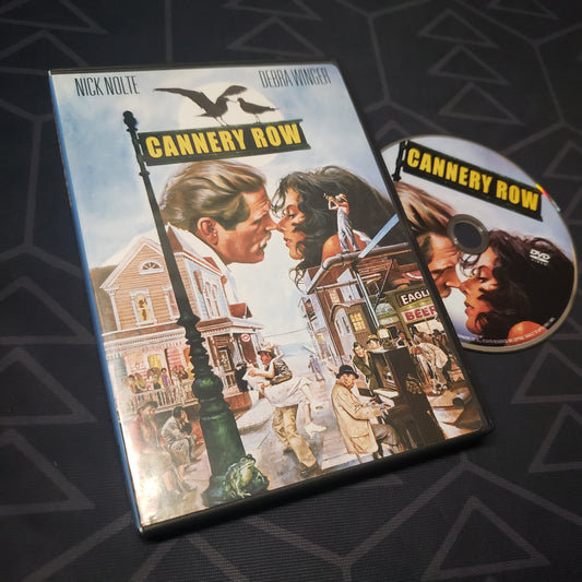 Image shows the case & disc for the movie Cannery Row on DVD