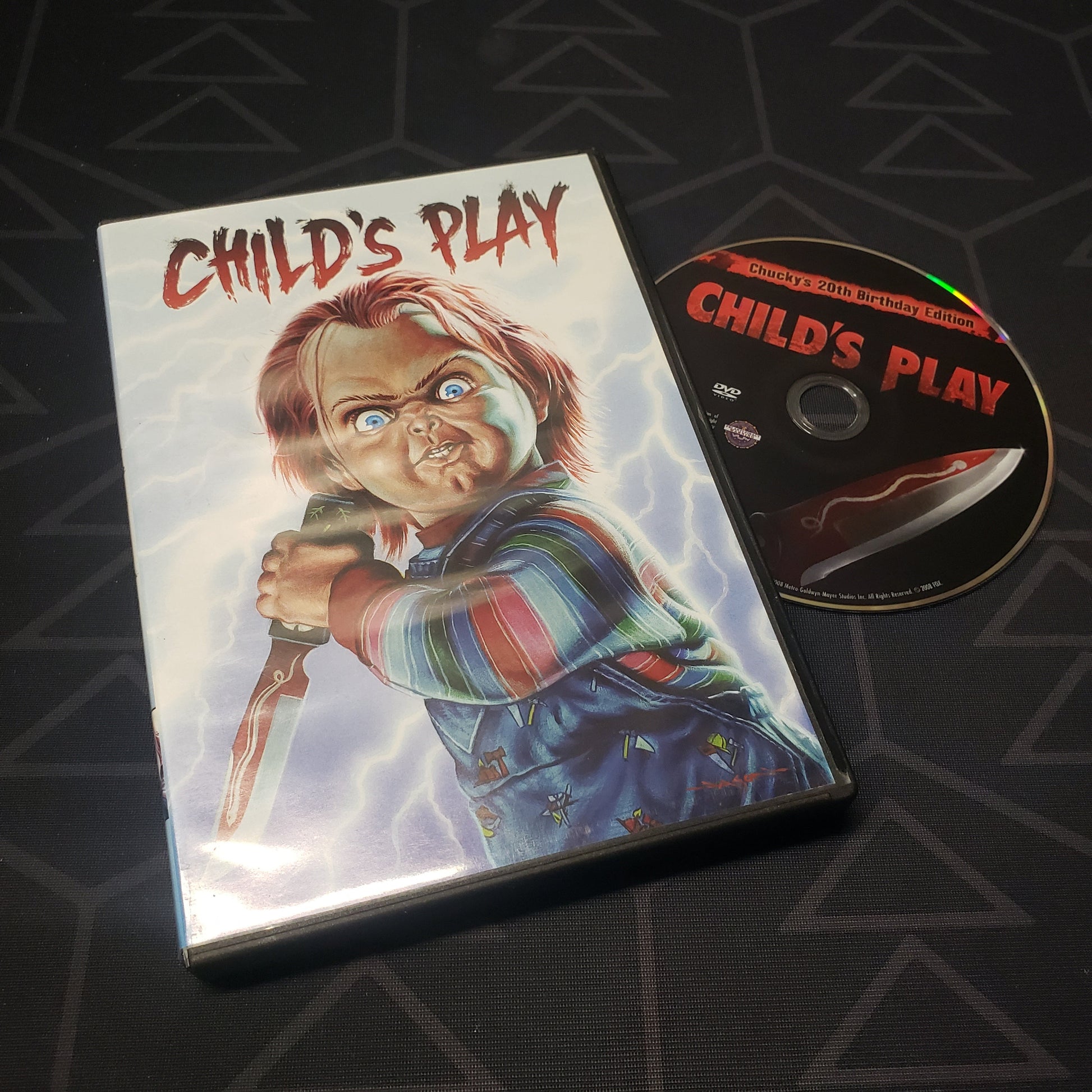 Image shows the case & disc for the movie Child's Play on DVD