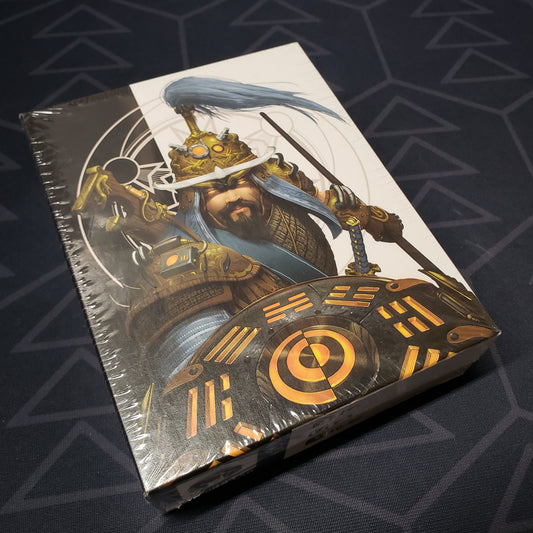 Image shows the front cover of the box for the Choson card game
