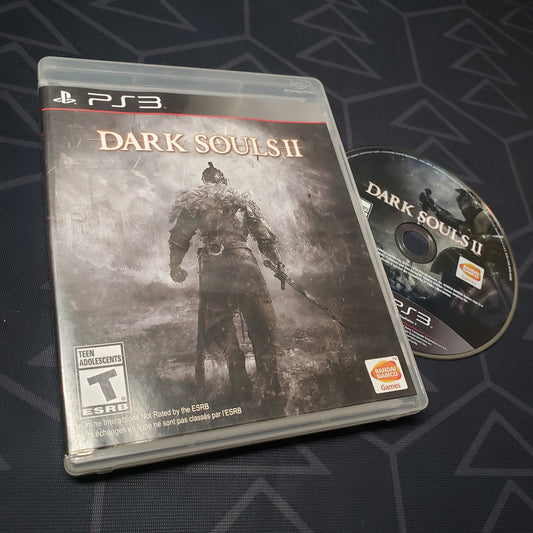 Image shows the case and disc for the video game Dark Souls II for Playstation 3